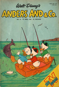 Cover for Anders And & Co. (Egmont, 1949 series) #16/1966