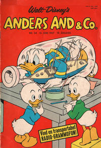Cover for Anders And & Co. (Egmont, 1949 series) #24/1967