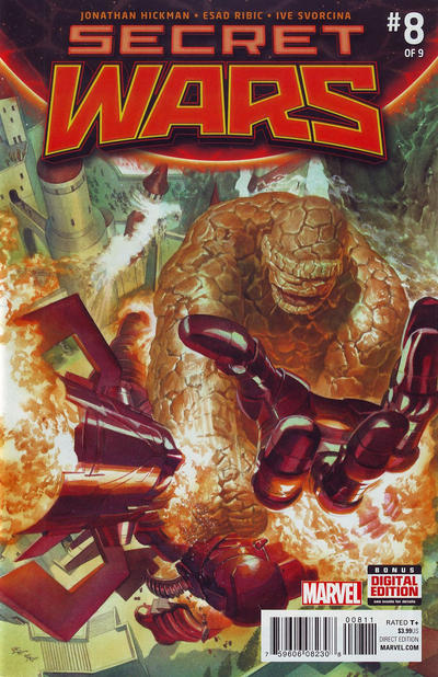 Cover for Secret Wars (Marvel, 2015 series) #8