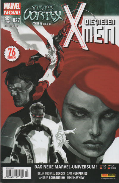 Cover for Die neuen X-Men (Panini Deutschland, 2013 series) #27