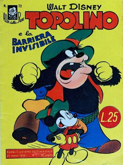 Cover for Albi della Rosa (Mondadori, 1954 series) #72