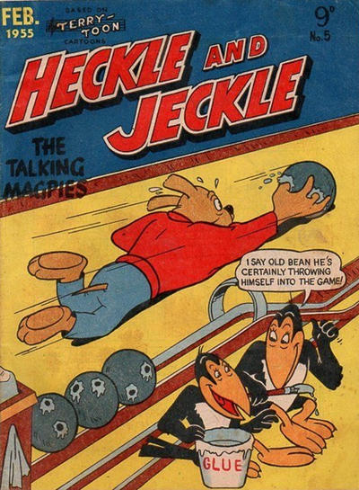 Cover for Heckle and Jeckle the Talking Magpies (Magazine Management, 1954 series) #5