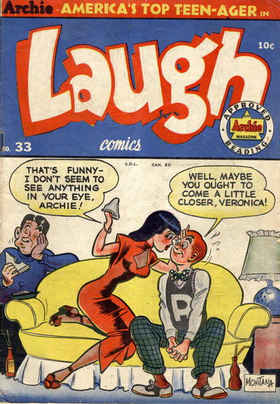 Cover for Laugh Comics (Bell Features, 1948 series) #33