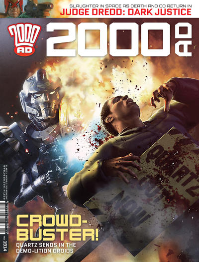 Cover for 2000 AD (Rebellion, 2001 series) #1914