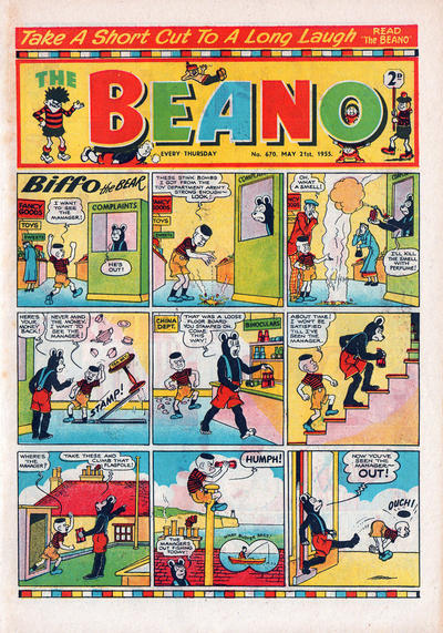 Cover for The Beano (D.C. Thomson, 1950 series) #670
