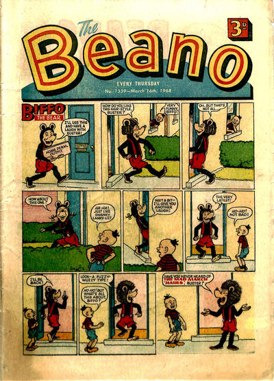 Cover for The Beano (D.C. Thomson, 1950 series) #1339