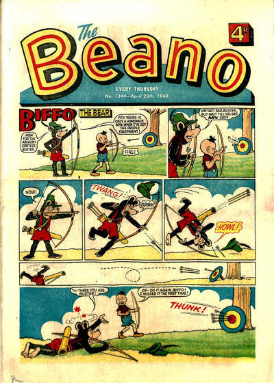 Cover for The Beano (D.C. Thomson, 1950 series) #1344