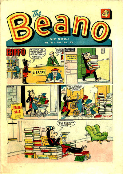 Cover for The Beano (D.C. Thomson, 1950 series) #1352
