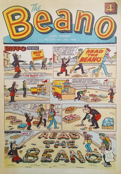 Cover for The Beano (D.C. Thomson, 1950 series) #1375