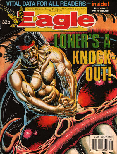 Cover for Eagle (IPC, 1982 series) #14 October 1989 [395]