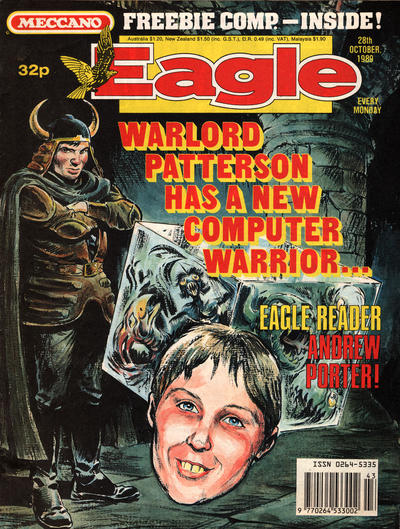Cover for Eagle (IPC, 1982 series) #28 October 1989 [397]