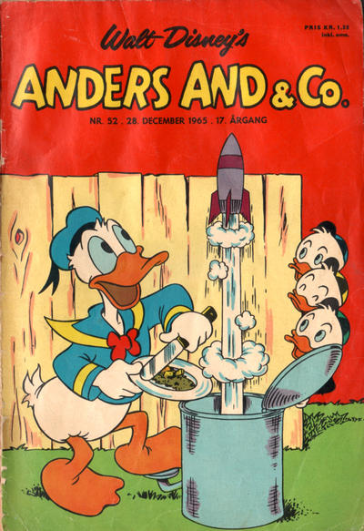 Cover for Anders And & Co. (Egmont, 1949 series) #52/1965