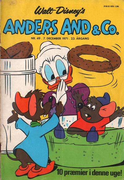 Cover for Anders And & Co. (Egmont, 1949 series) #49/1971