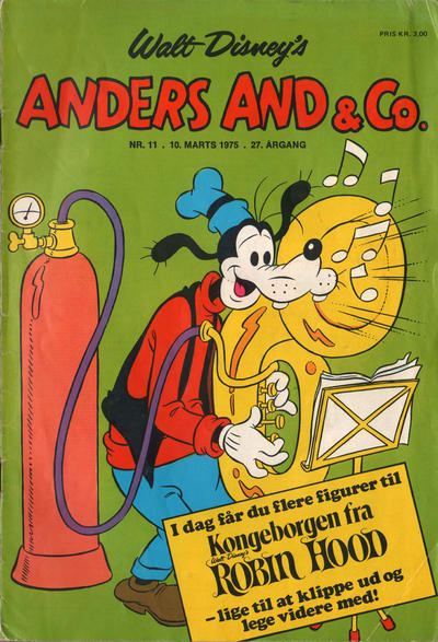 Cover for Anders And & Co. (Egmont, 1949 series) #11/1975