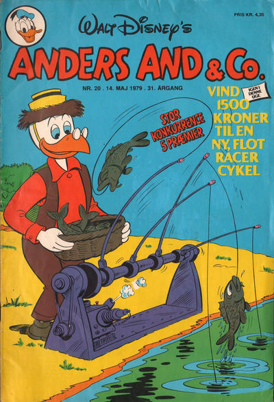 Cover for Anders And & Co. (Egmont, 1949 series) #20/1979