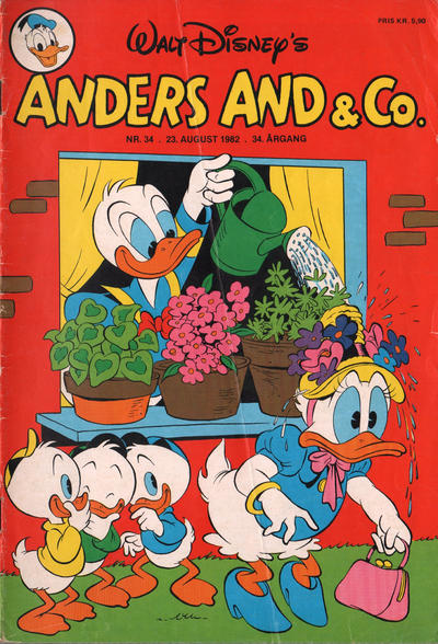 Cover for Anders And & Co. (Egmont, 1949 series) #34/1982