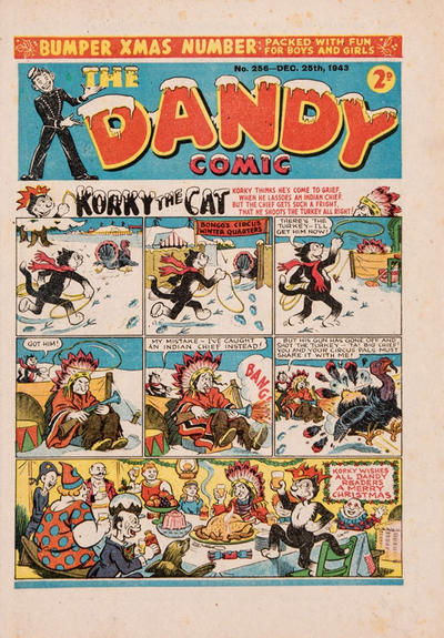 Cover for The Dandy Comic (D.C. Thomson, 1937 series) #256
