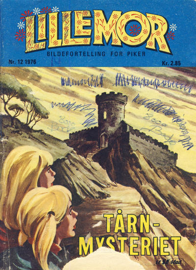 Cover for Lillemor (Serieforlaget / Se-Bladene / Stabenfeldt, 1969 series) #12/1976