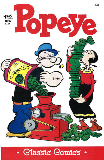 Cover for Classic Popeye (IDW, 2012 series) #41