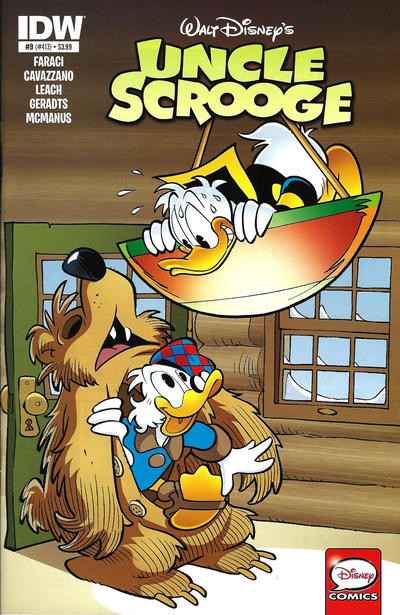 Cover for Uncle Scrooge (IDW, 2015 series) #9 / 413