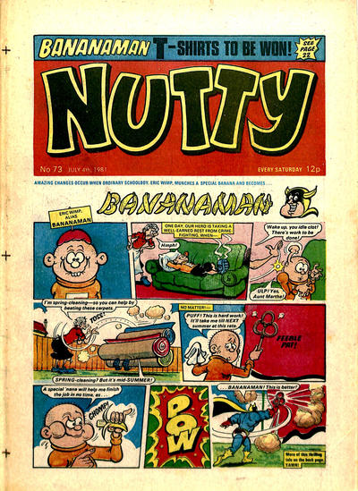 Cover for Nutty (D.C. Thomson, 1980 series) #73