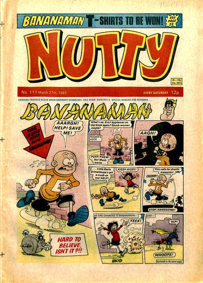 Cover for Nutty (D.C. Thomson, 1980 series) #111