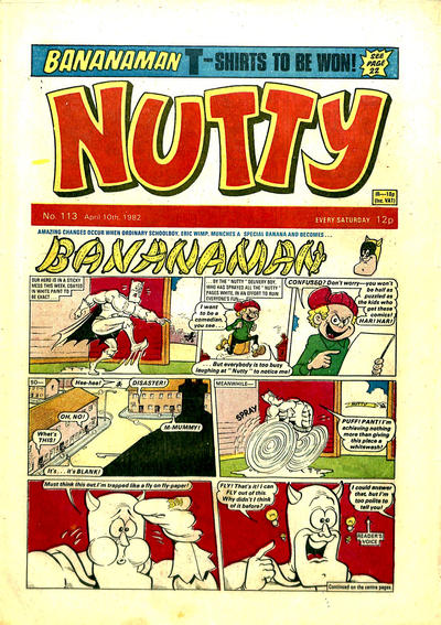 Cover for Nutty (D.C. Thomson, 1980 series) #113