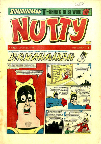 Cover for Nutty (D.C. Thomson, 1980 series) #152