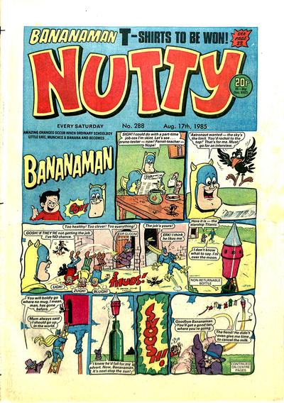 Cover for Nutty (D.C. Thomson, 1980 series) #288