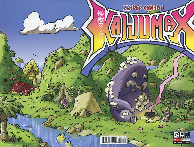 Cover for Kaijumax (Oni Press, 2015 series) #5 [Zander Cannon Regular Cover]