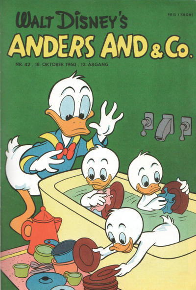 Cover for Anders And & Co. (Egmont, 1949 series) #42/1960