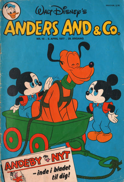 Cover for Anders And & Co. (Egmont, 1949 series) #15/1977