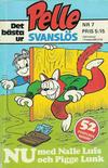 Cover for Pelle Svanslös (Det bästa ur ...) (Semic, 1974 series) #7