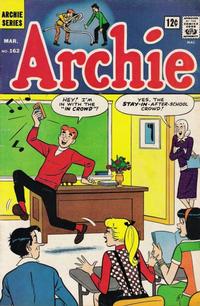 Cover for Archie (Archie, 1959 series) #162