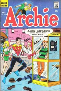 Cover for Archie (Archie, 1959 series) #168