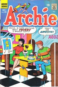 Cover Thumbnail for Archie (Archie, 1959 series) #178