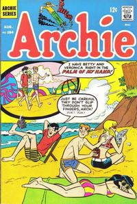 Cover for Archie (Archie, 1959 series) #184