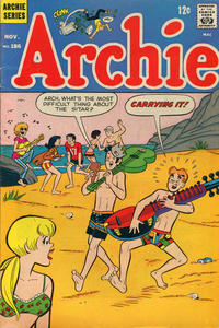 Cover Thumbnail for Archie (Archie, 1959 series) #186