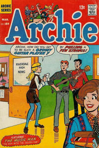 Cover Thumbnail for Archie (Archie, 1959 series) #189