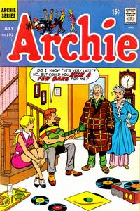 Cover for Archie (Archie, 1959 series) #192
