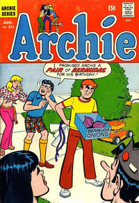 Cover for Archie (Archie, 1959 series) #211