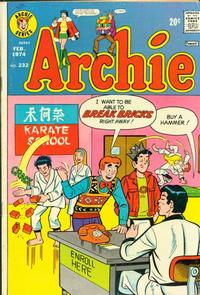 Cover Thumbnail for Archie (Archie, 1959 series) #232