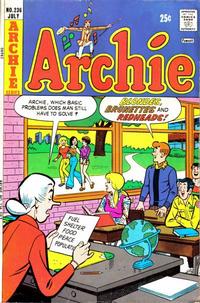 Cover for Archie (Archie, 1959 series) #236