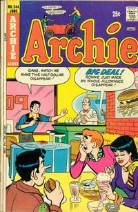 Cover Thumbnail for Archie (Archie, 1959 series) #244