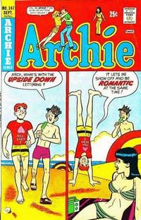 Cover for Archie (Archie, 1959 series) #247