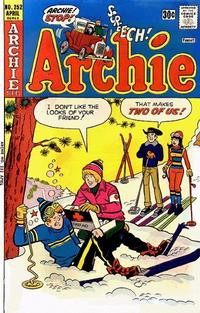 Cover for Archie (Archie, 1959 series) #252