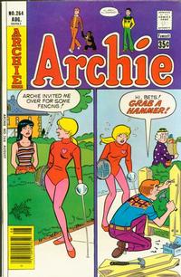 Cover for Archie (Archie, 1959 series) #264