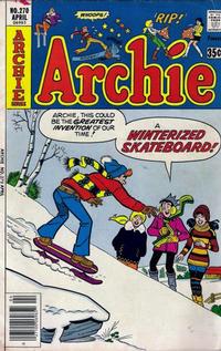 Cover Thumbnail for Archie (Archie, 1959 series) #270