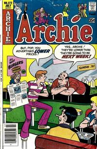 Cover Thumbnail for Archie (Archie, 1959 series) #272