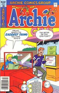 Cover Thumbnail for Archie (Archie, 1959 series) #287